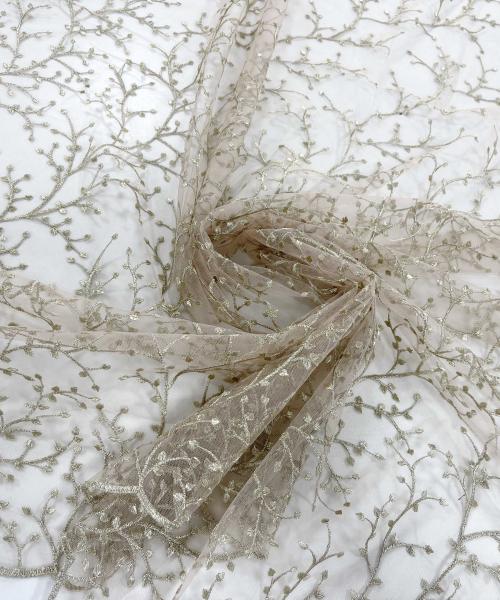 MD 303 - Broderie dantelă aurie - Ambar Textile