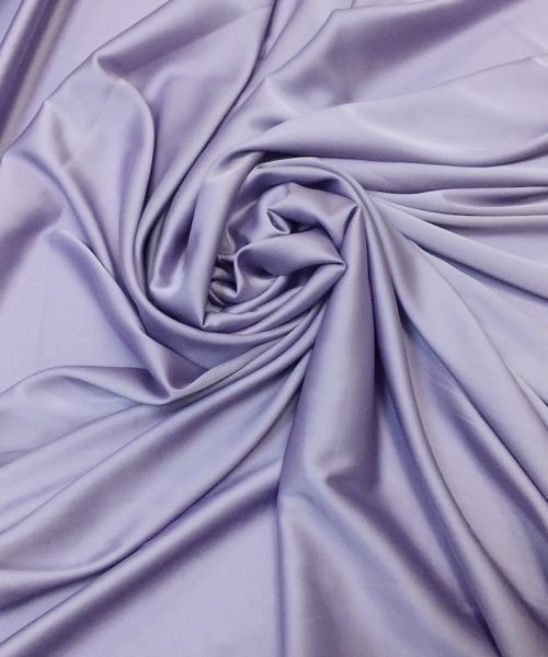 MC 148 06 - Satin premium imitație de mătase naturală cu elasticitate mov lavandă - Ambar Textile