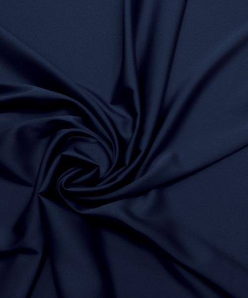 MC 148 09 - Satin premium imitație de mătase naturală cu elasticitate albastru închis - Ambar Textile